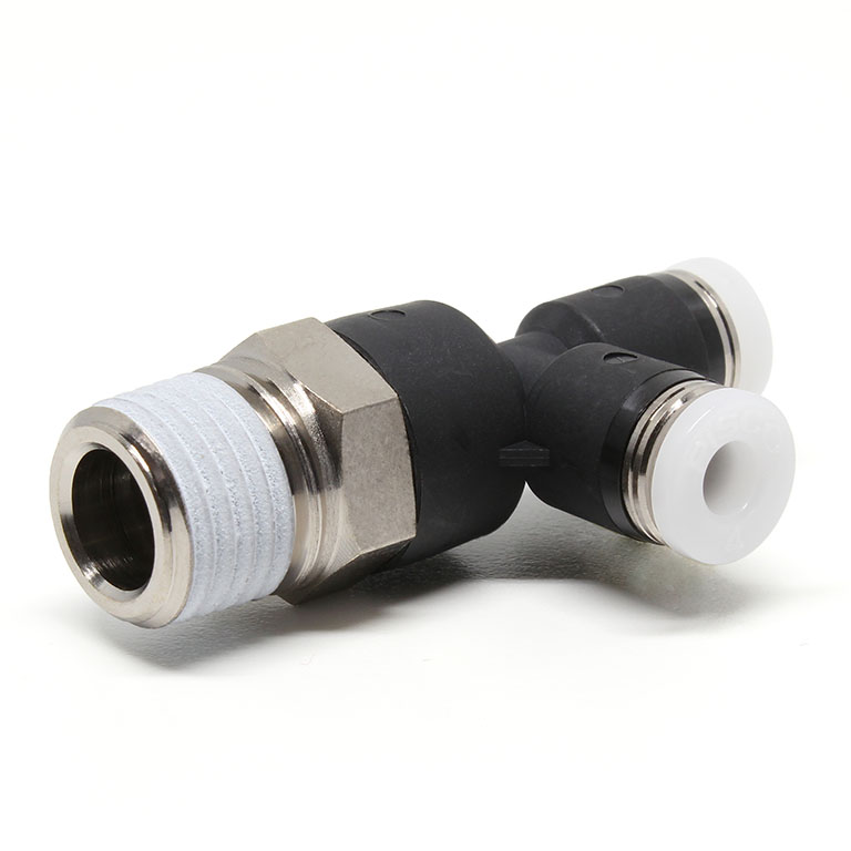 Đầu Nối Nhanh Khí Nén Dạng Chữ T Ren Ngoài Pisco PD5/32-02W