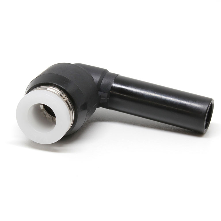 Đầu Nối Nhanh Khí Nén Giữa Ống Khí Và Fitting Dạng Nối Giảm Cong 90° Pisco PLGJ5/16-1/4W