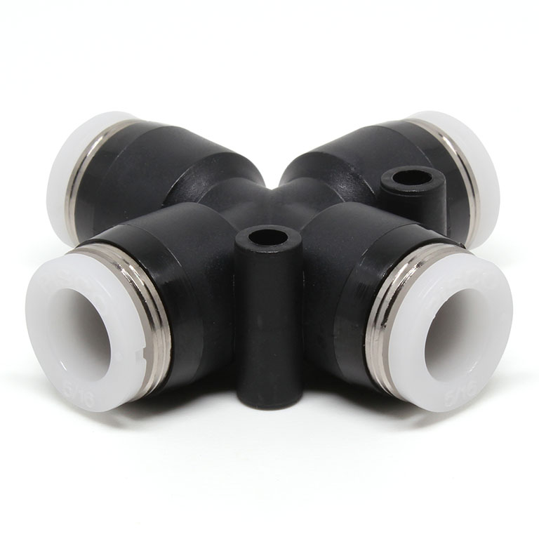 Đầu Nối Nhanh Khí Nén Ngã 4 Pisco PZA5/16