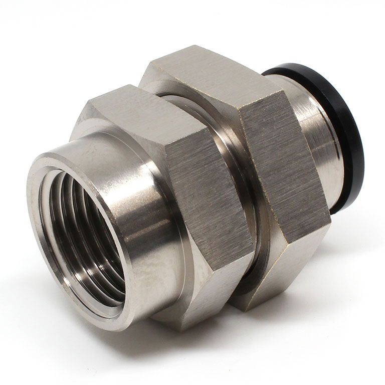 Alternative view of Đầu Nối Nhanh Khí Nén Dạng Thẳng Ren Trong Ngoài Pisco PMF16-04W