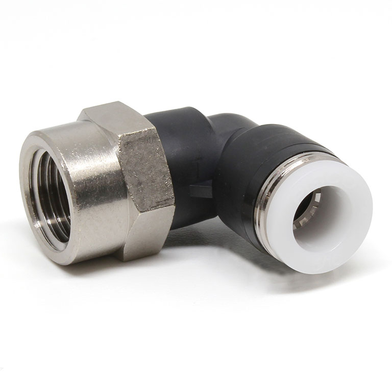 Alternative view of Đầu Nối Nhanh Khí Nén Dạng Cong 90° Ren Trong Pisco PLF5/16-02