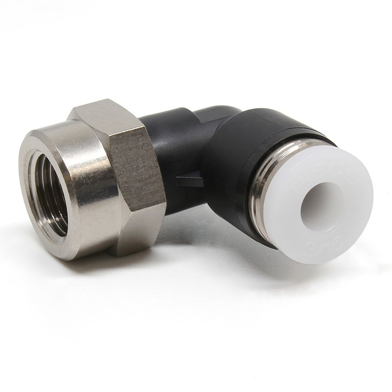 Alternative view of Đầu Nối Nhanh Khí Nén Dạng Cong 90° Ren Trong Pisco PLF3/16-01