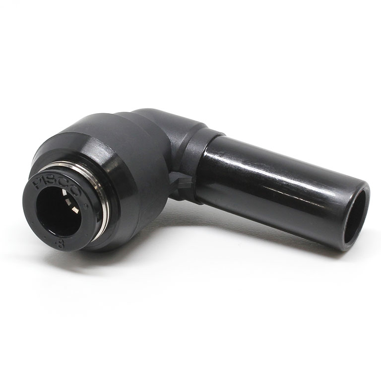 Đầu Nối Nhanh Khí Nén Giữa Ống Khí Và Fitting Dạng Nối Giảm Cong 90° Pisco PLGJ12-8-UC