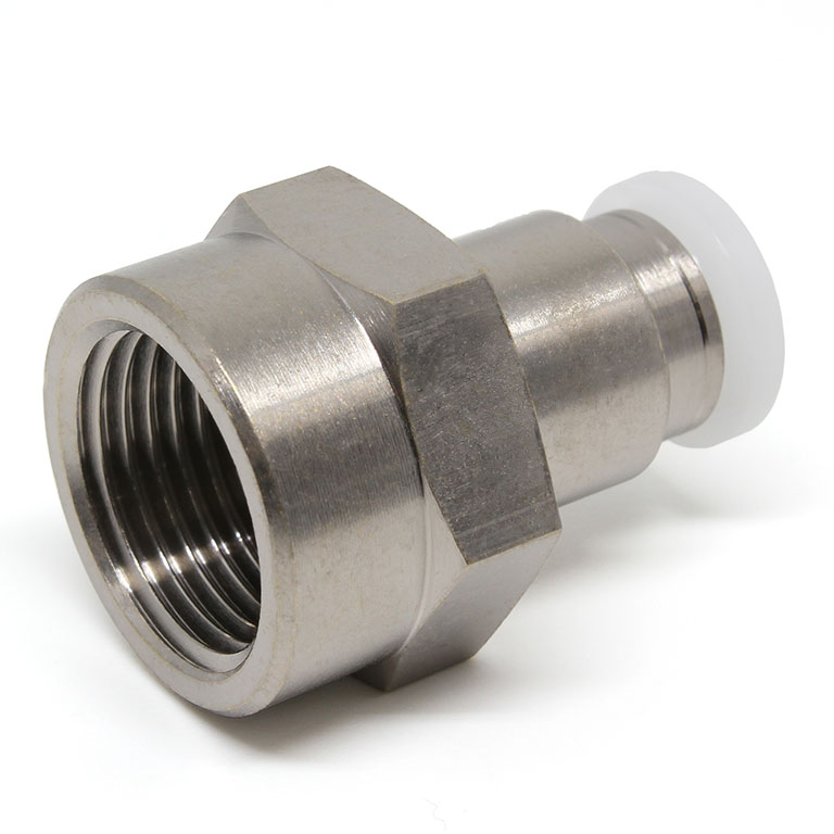 Alternative view of Đầu Nối Nhanh Khí Nén Dạng Thẳng Ren Trong Pisco PCF5/16-03