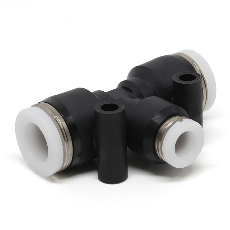 Đầu Nối Nhanh Khí Nén Chữ T Dạng Nối Giảm Pisco PEG3/8-1/4