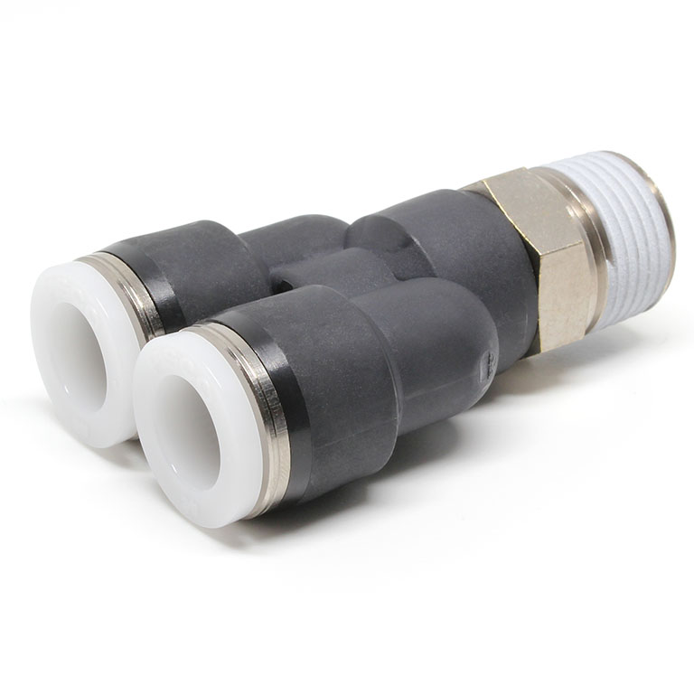 Đầu Nối Nhanh Khí Nén Dạng Chữ Y Ren Ngoài Pisco PX3/8-03