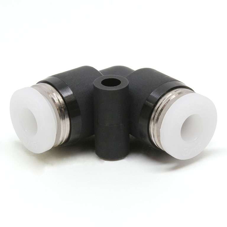 Đầu Nối Nhanh Khí Nén Cong 90° Pisco PV3/16-C