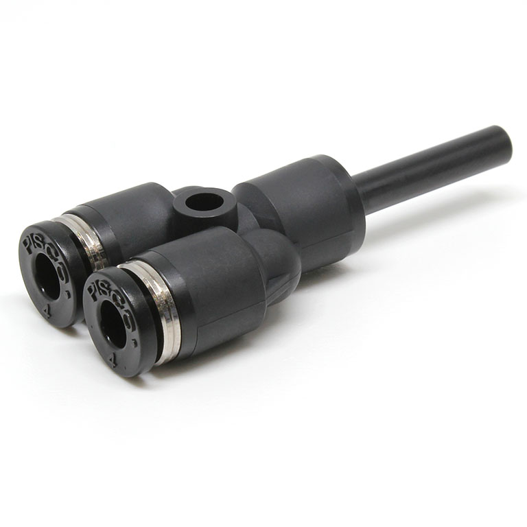 Đầu Nối Nhanh Khí Nén Giữa Ống Khí Và Fitting Dạng Chữ Y Pisco PYJ4-UC