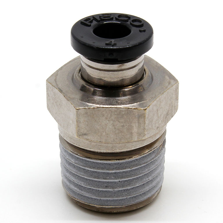 Alternative view of Đầu Nối Nhanh Khí Nén Dạng Thẳng Thân Lục Giác Ren Ngoài Pisco PC4-02W-C