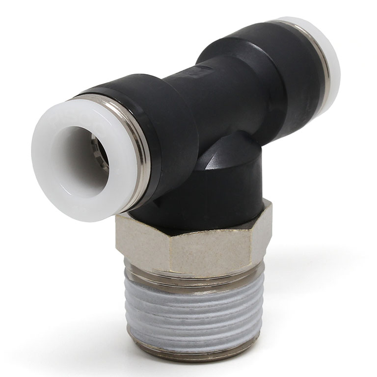 Đầu Nối Nhanh Khí Nén Dạng Chữ T Ren Ngoài Pisco PB3/8-N4UW