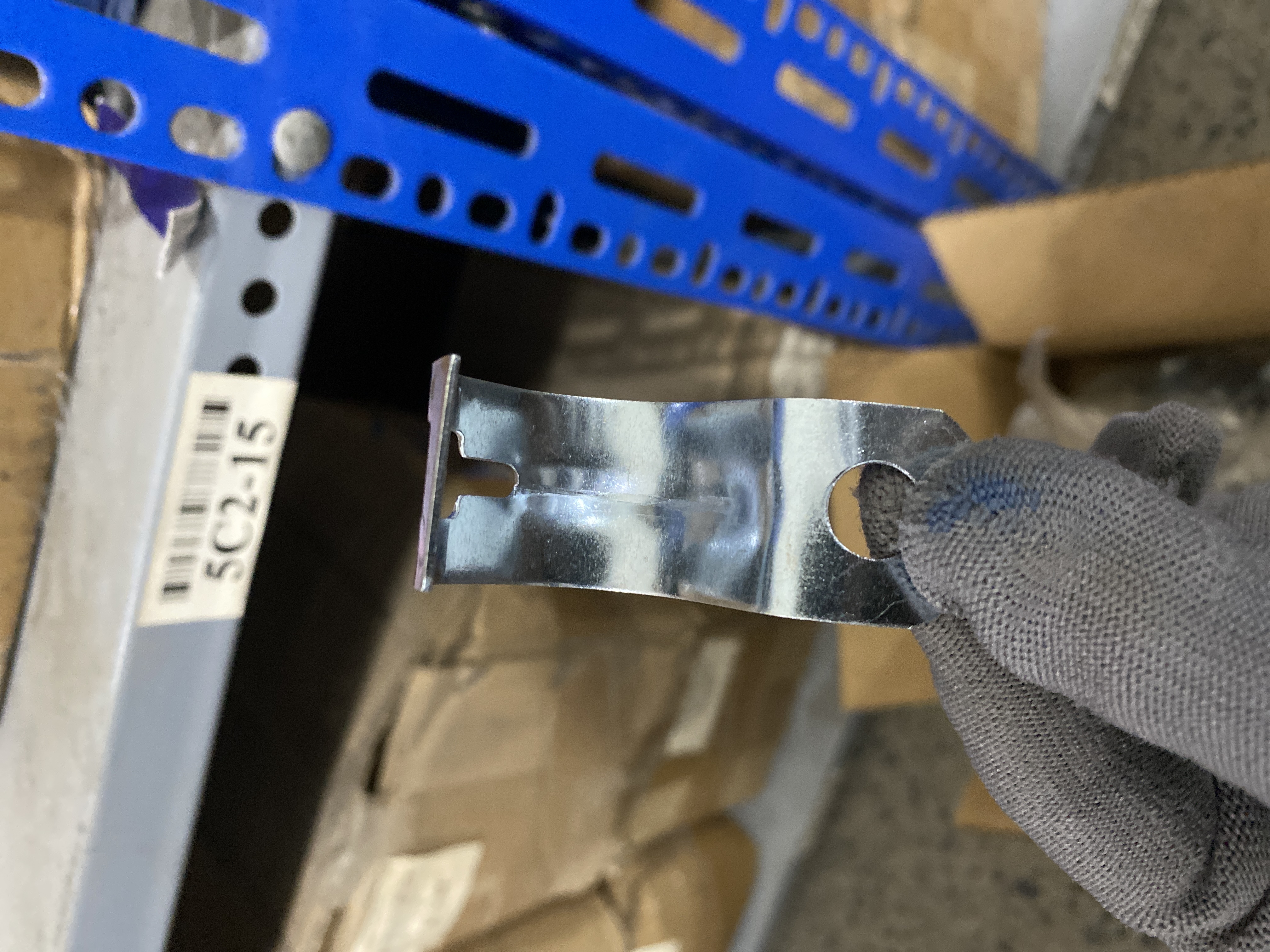 Đai Treo Ống Hai Mảnh Thép Mạ Kẽm (DN25) Ø34mm - Ảnh 4