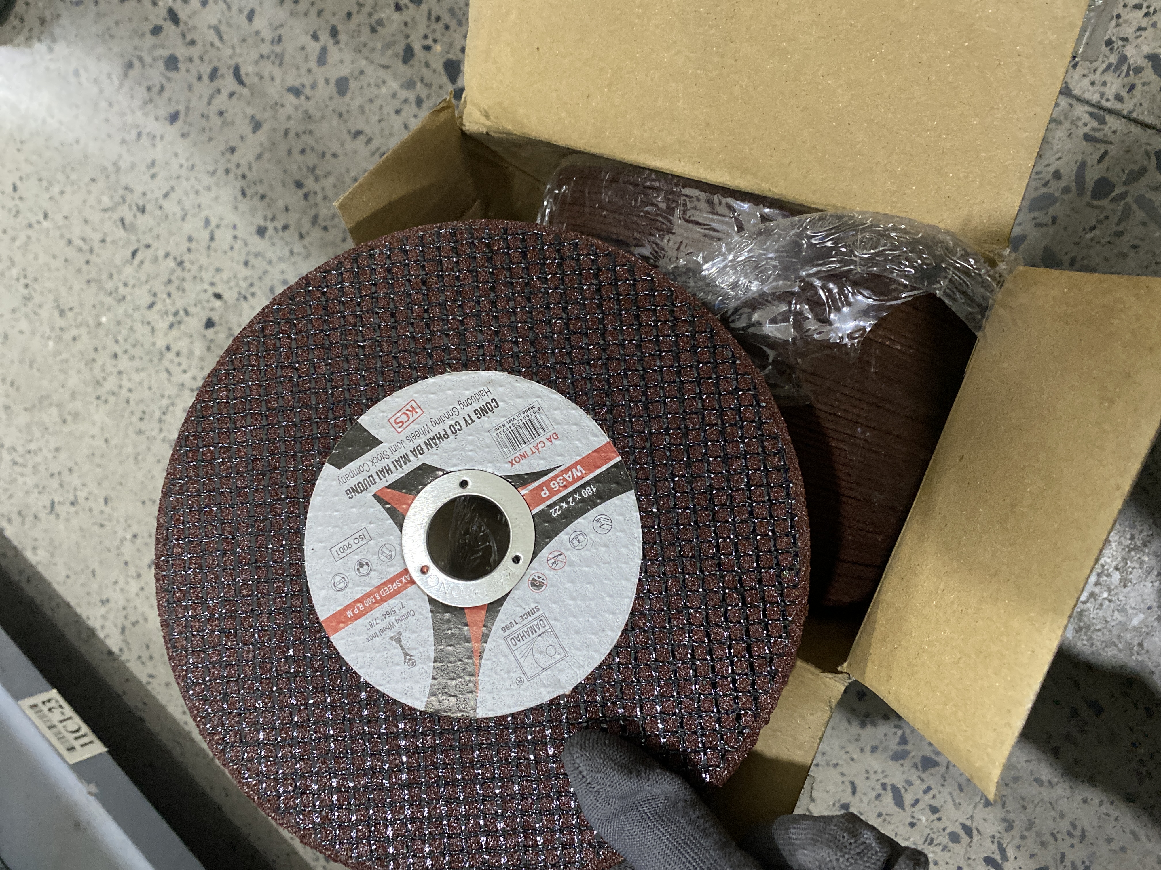 Đá Cắt Hải Dương Chuyên Inox - 180x2x22 - Ảnh 5