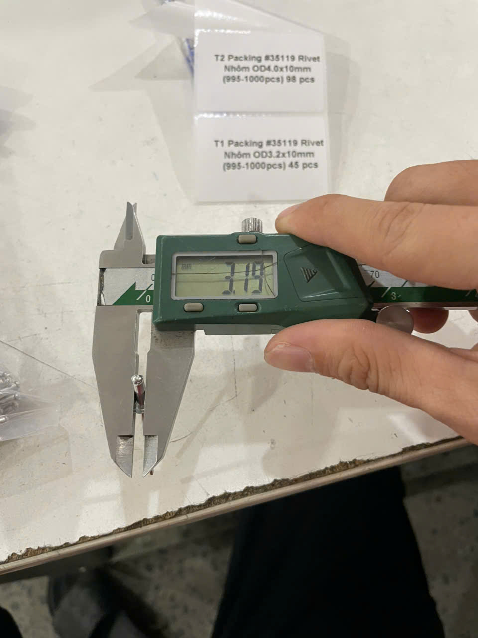 Rivet Nhôm OD3.2x10mm (995-1000 Cái) - Ảnh 6