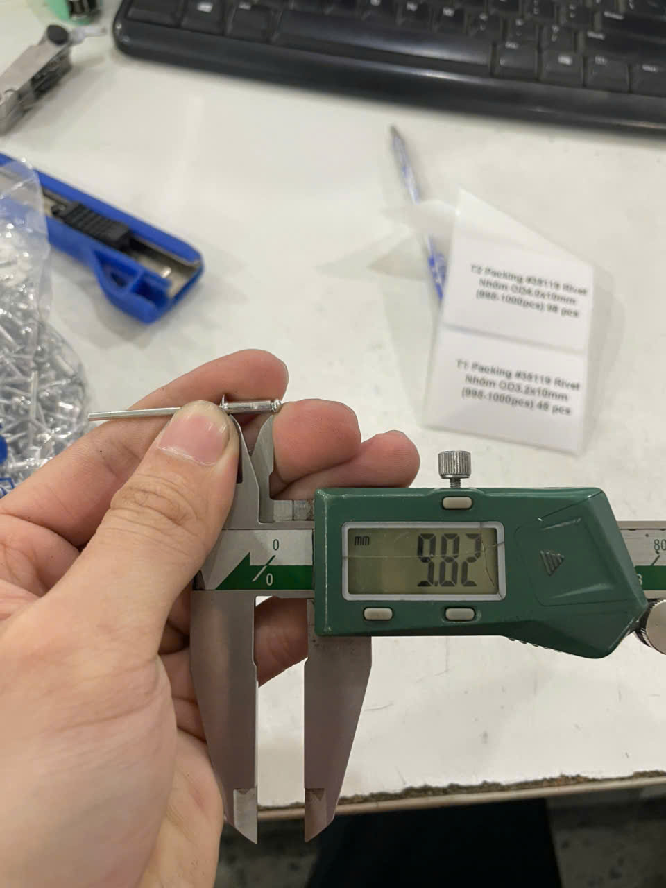 Rivet Nhôm OD3.2x10mm (995-1000 Cái) - Ảnh 5